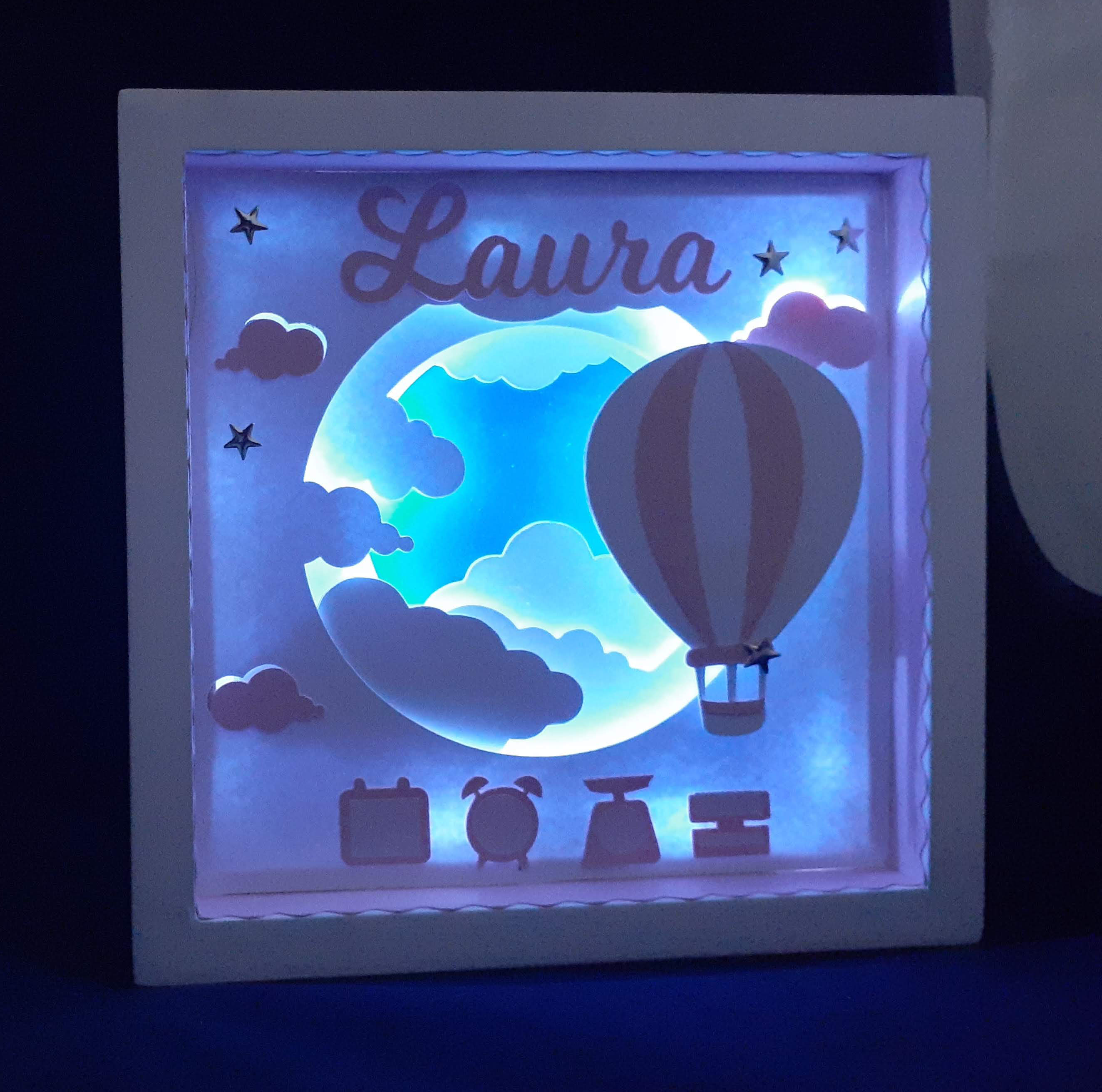 Cuadro Infantil 3D Personalizado