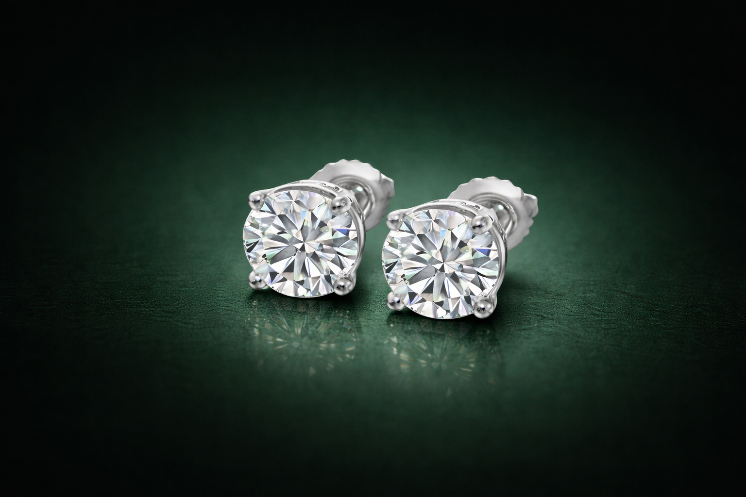 Diamond Stud Earrings