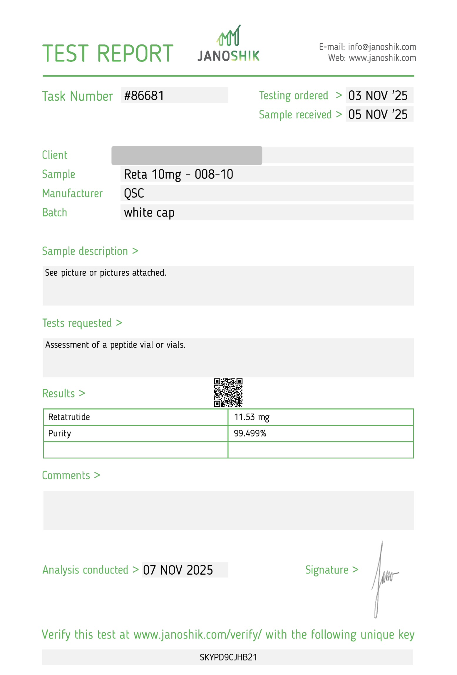 GLP-3 (GLP-1+GIP+Glucagon) 10mg