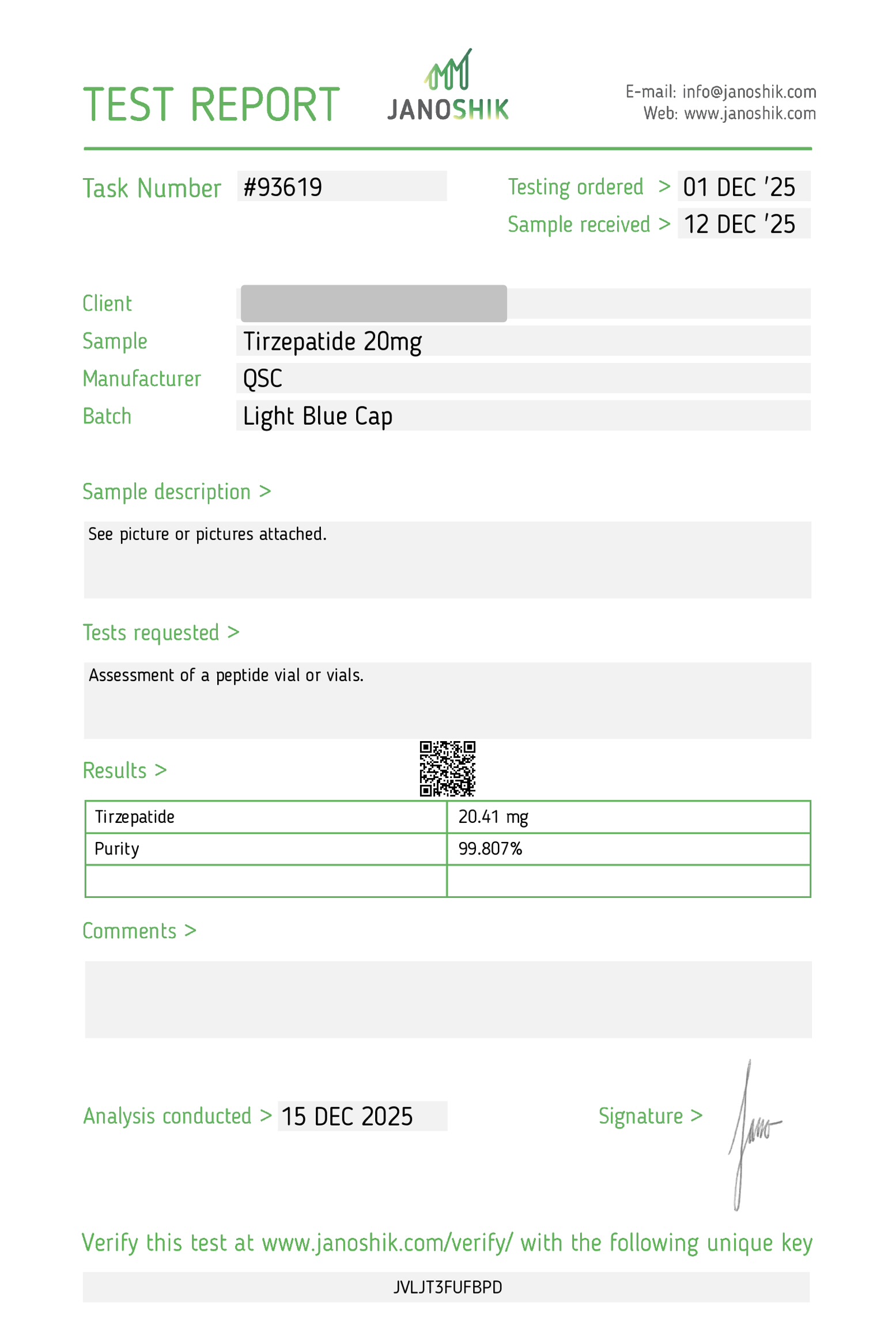 GLP-2 (GLP-1+GIP) 20mg