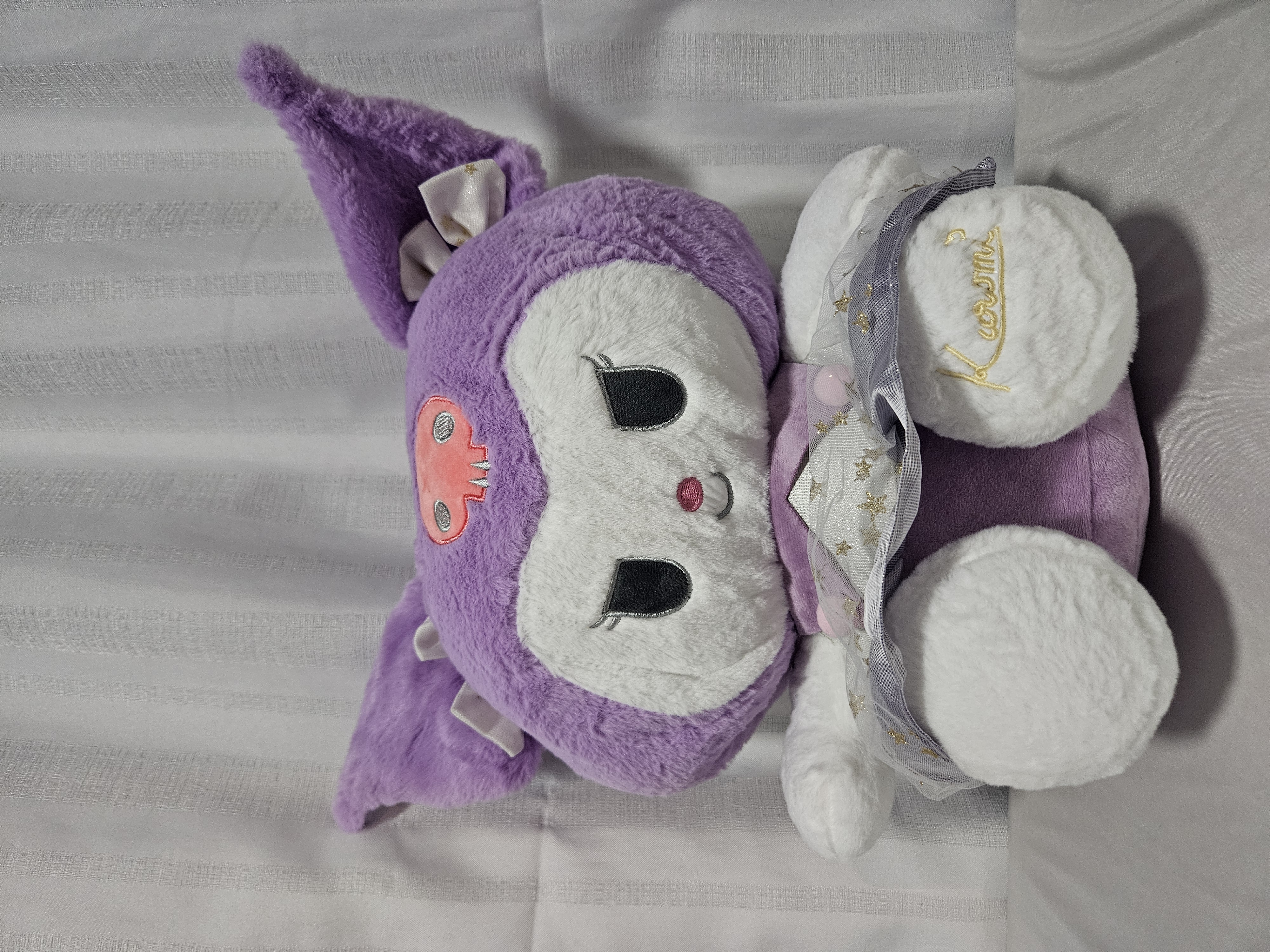 Peluche tipo Kuromi Morado