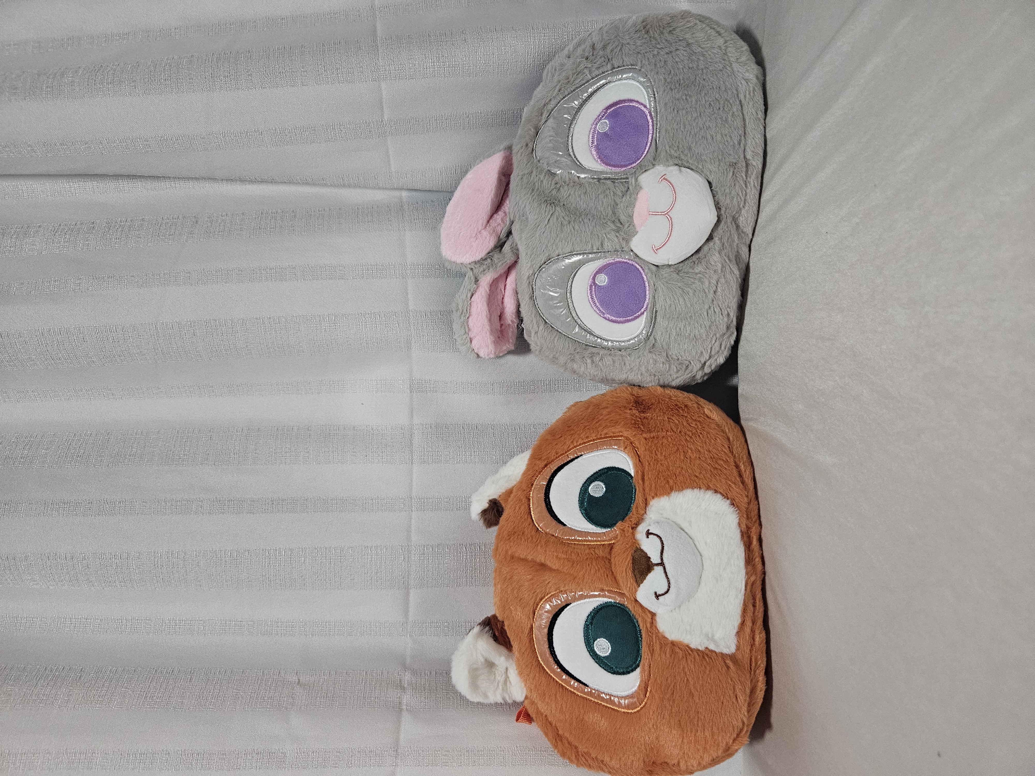 Duo de bolso de peluche