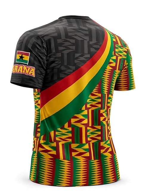 Ghana Black Star Kente Heritage Jersey- Kente