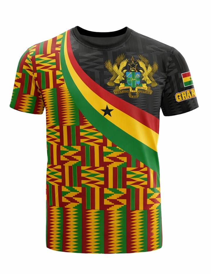 Ghana Black Star Kente Heritage Jersey- Kente