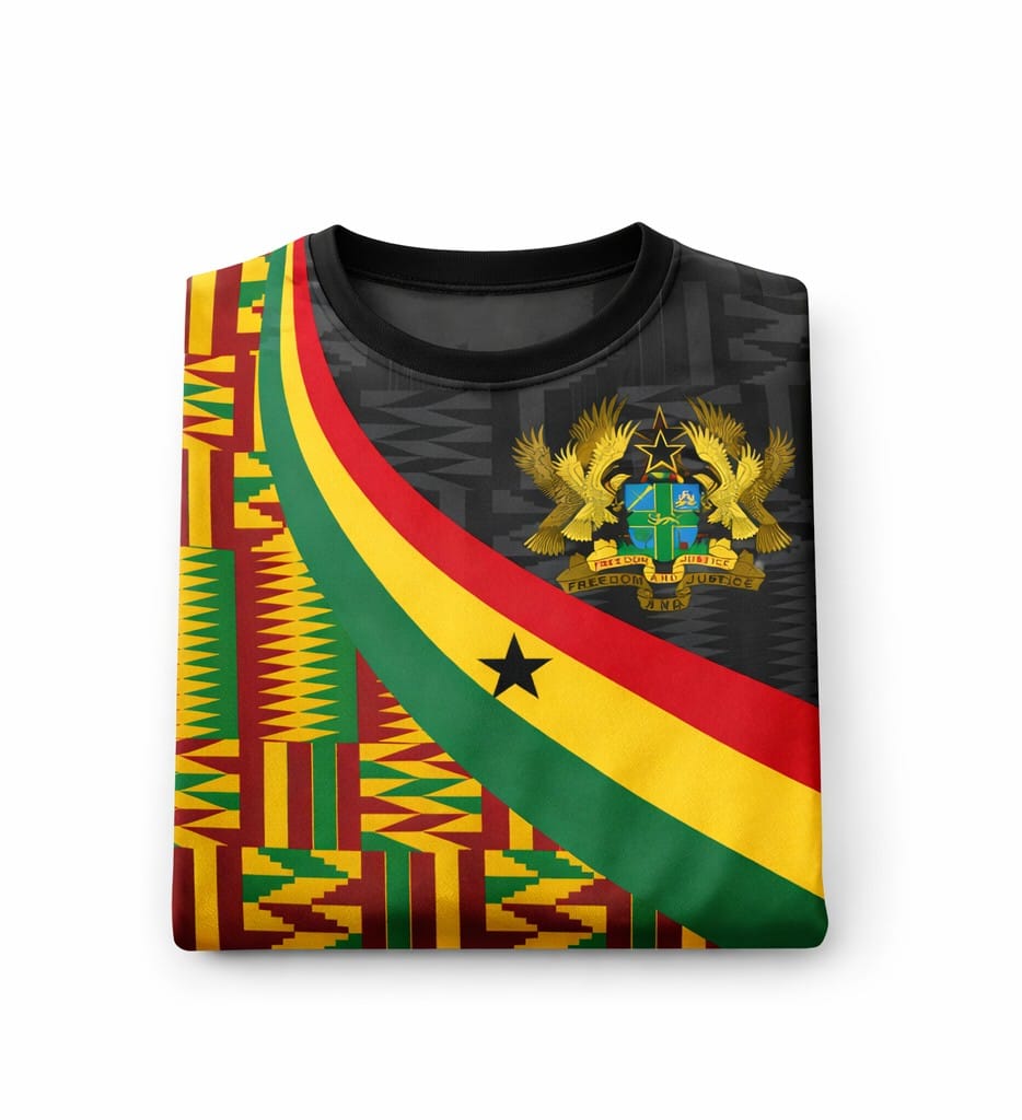 Ghana Black Star Kente Heritage Jersey- Kente