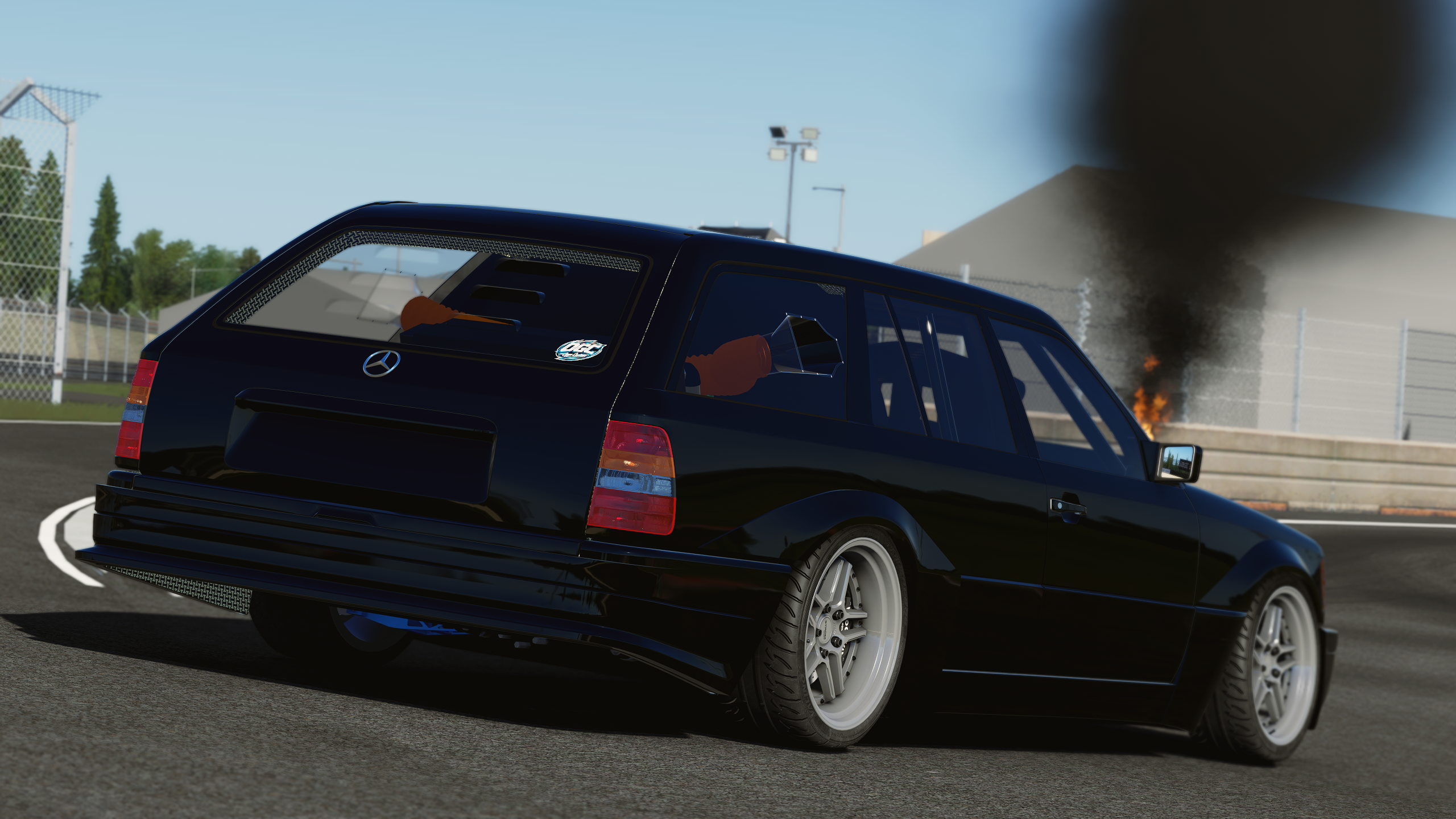 Mercedes Benz W124 Diesel Wagon Pro Drift Car (Assetto Corsa)
