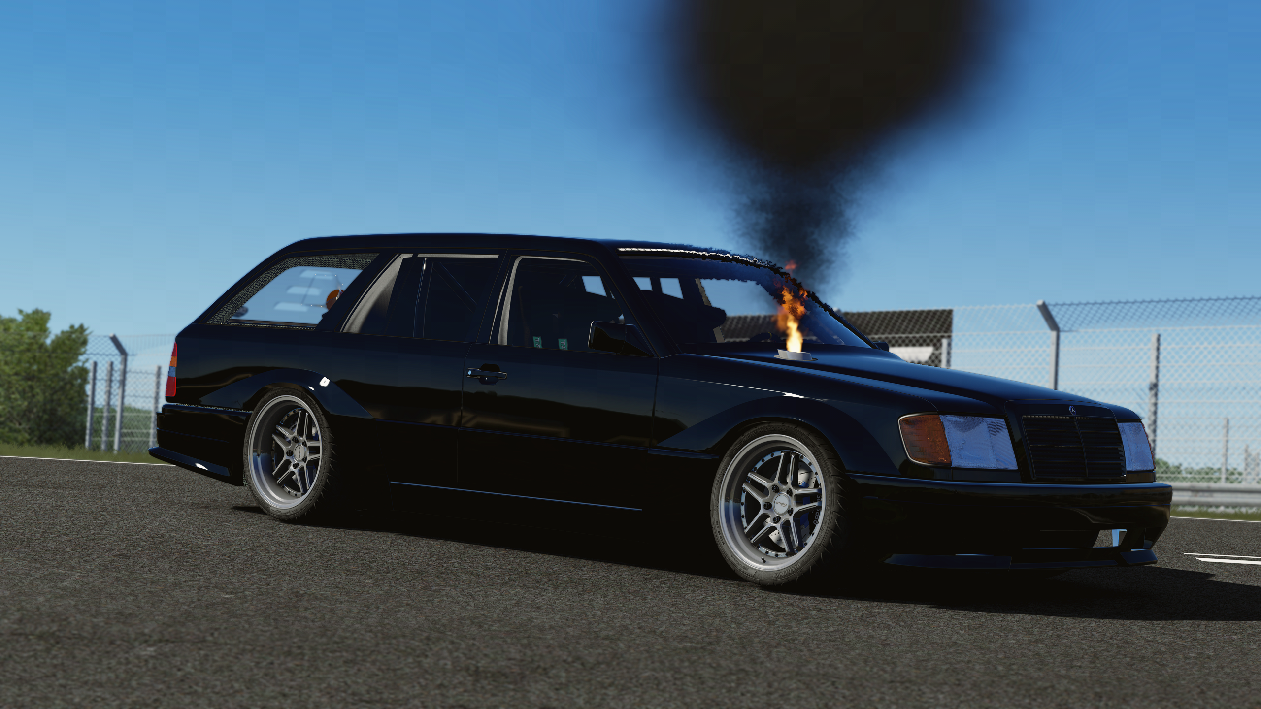 Mercedes Benz W124 Diesel Wagon Pro Drift Car (Assetto Corsa)