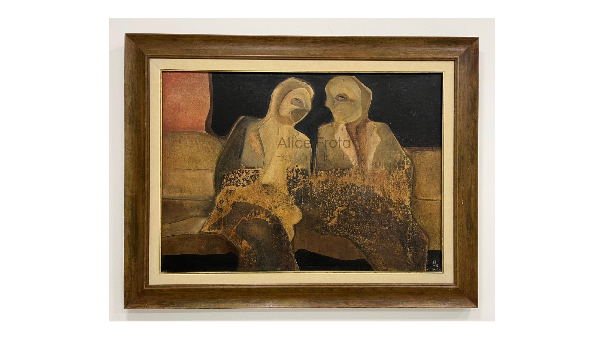 Dois Amigos - Acrilica s/ tela