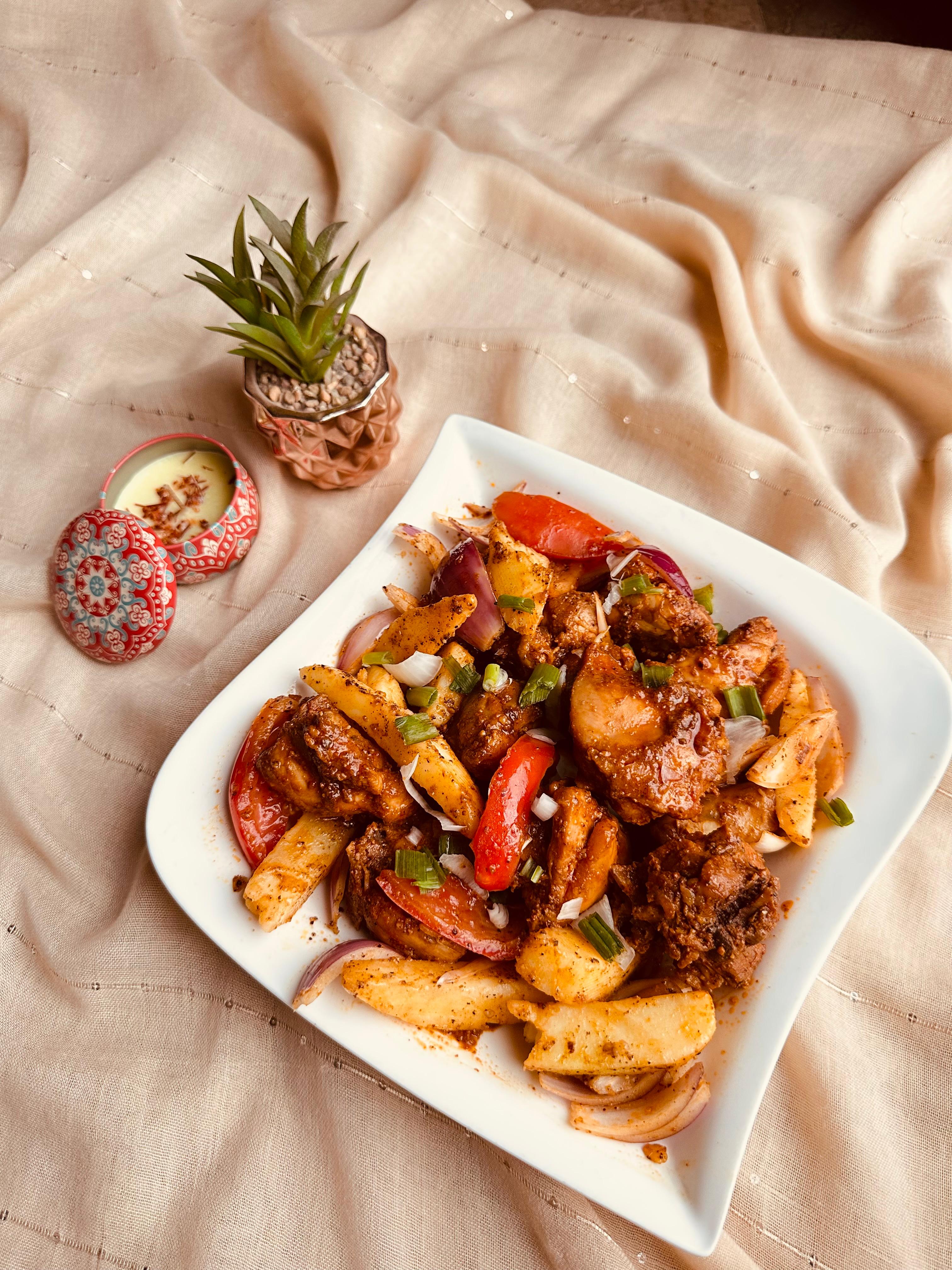 Roasted Chicken with Veggie