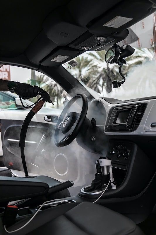 Interior auto detail