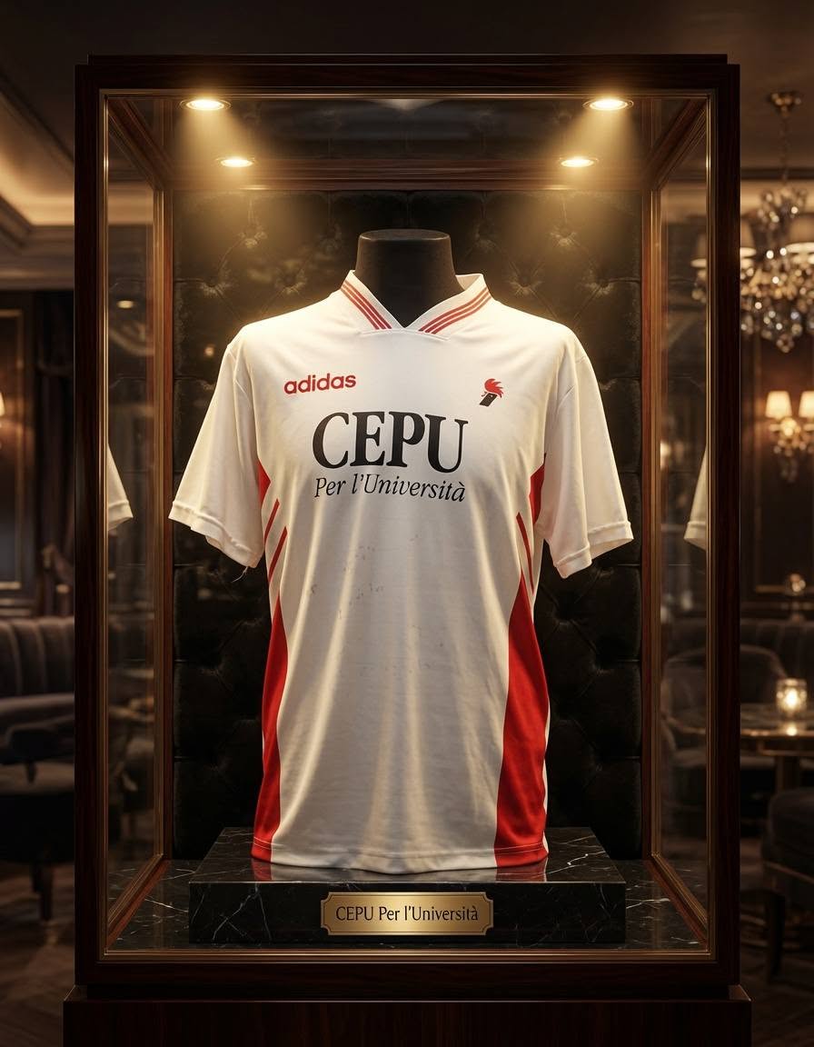 Protti Retro Football Jersey + Sciarpa