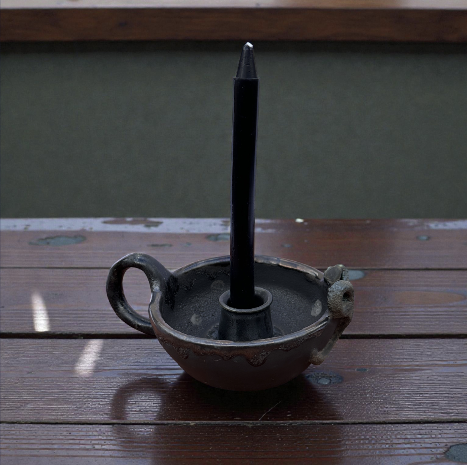 Guardian Serpent Candle Holder