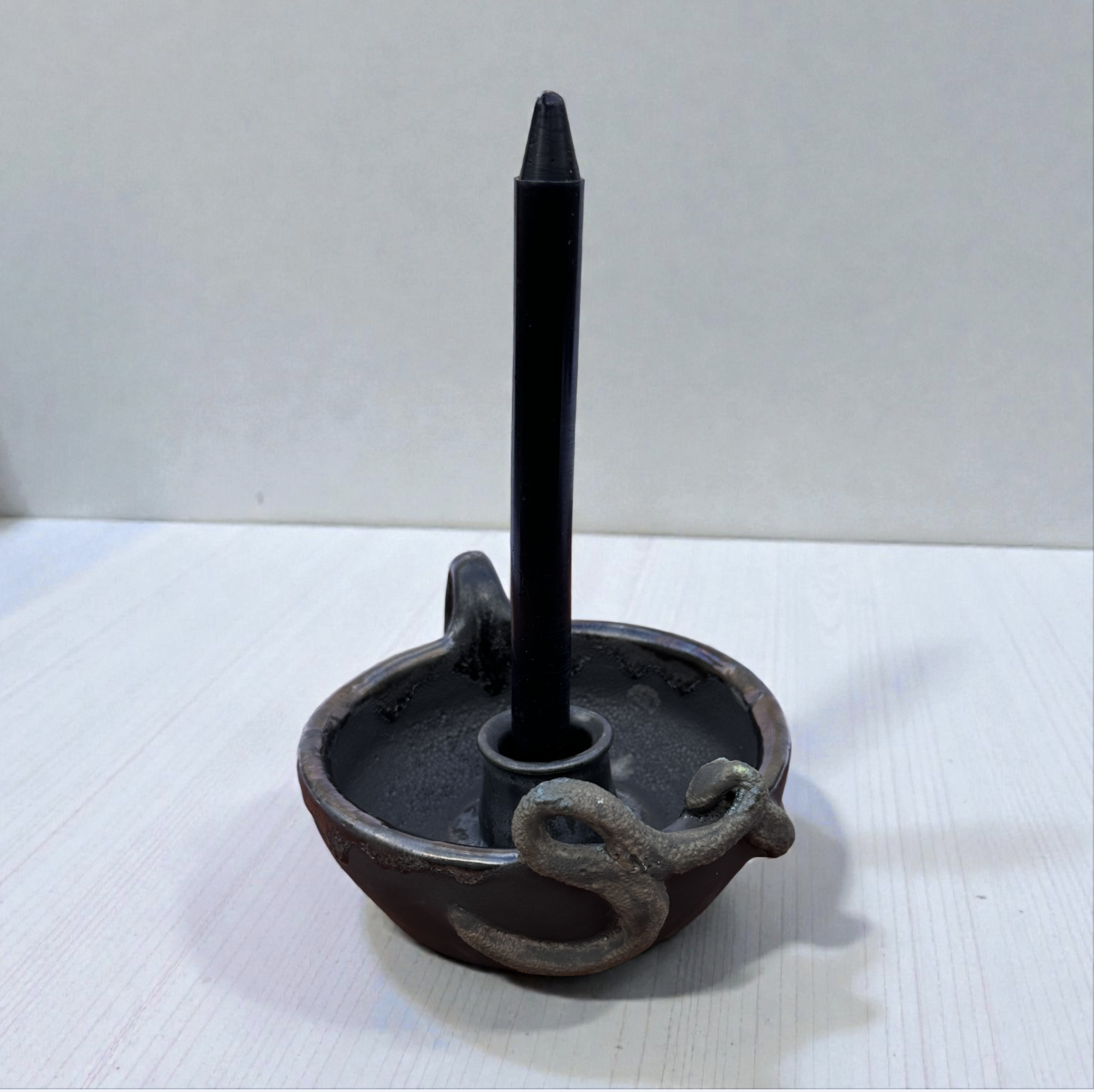 Guardian Serpent Candle Holder