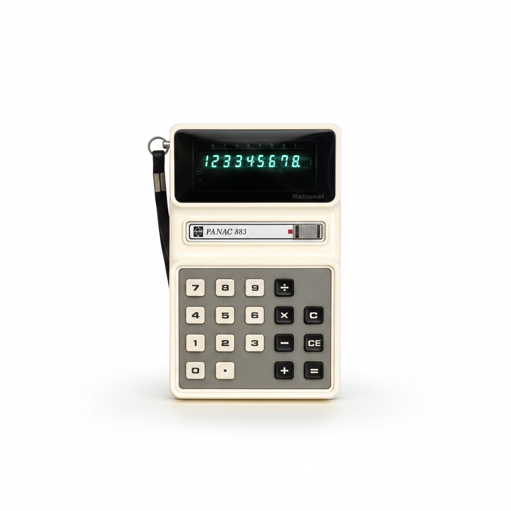 Matsushita Panac 883 Calculator
