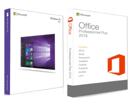 Pack Office 2019 Pro Plus + Windows 10 Pro