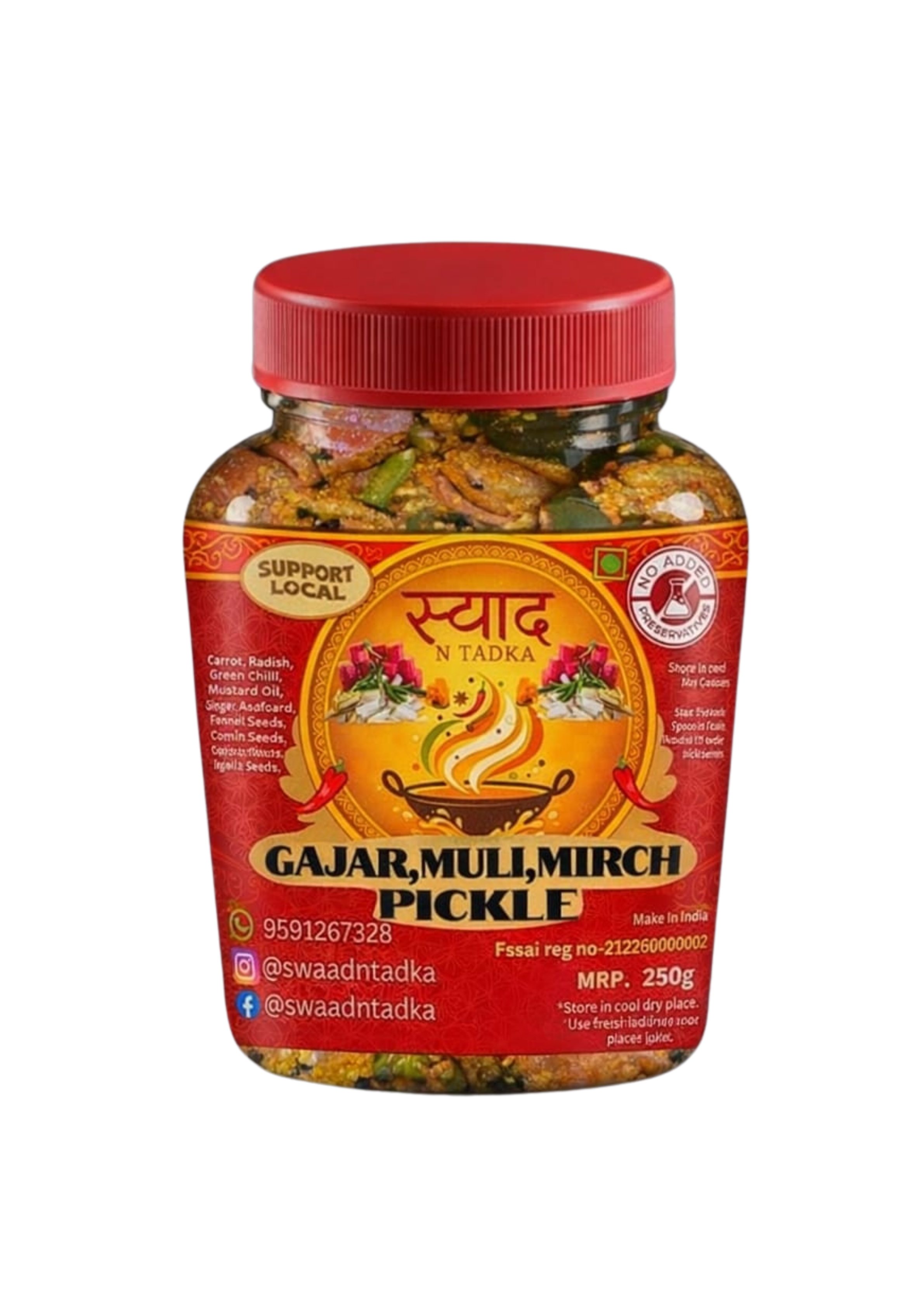 Kacchi Haldi Pickle