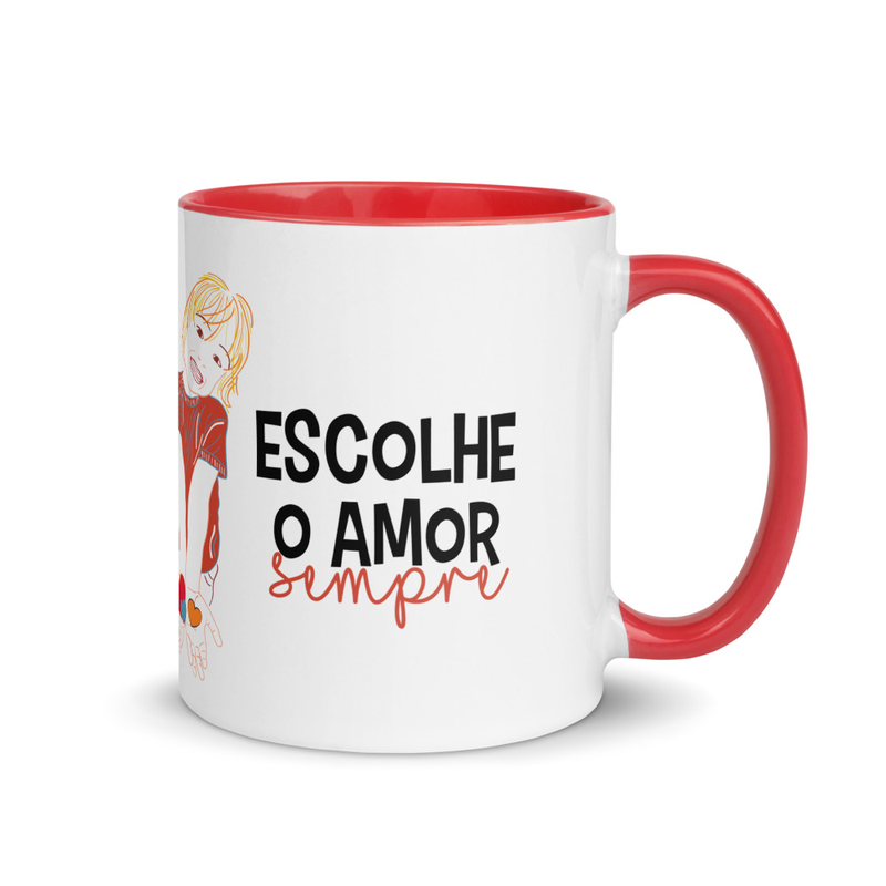 Caneca Escolhe o Amor