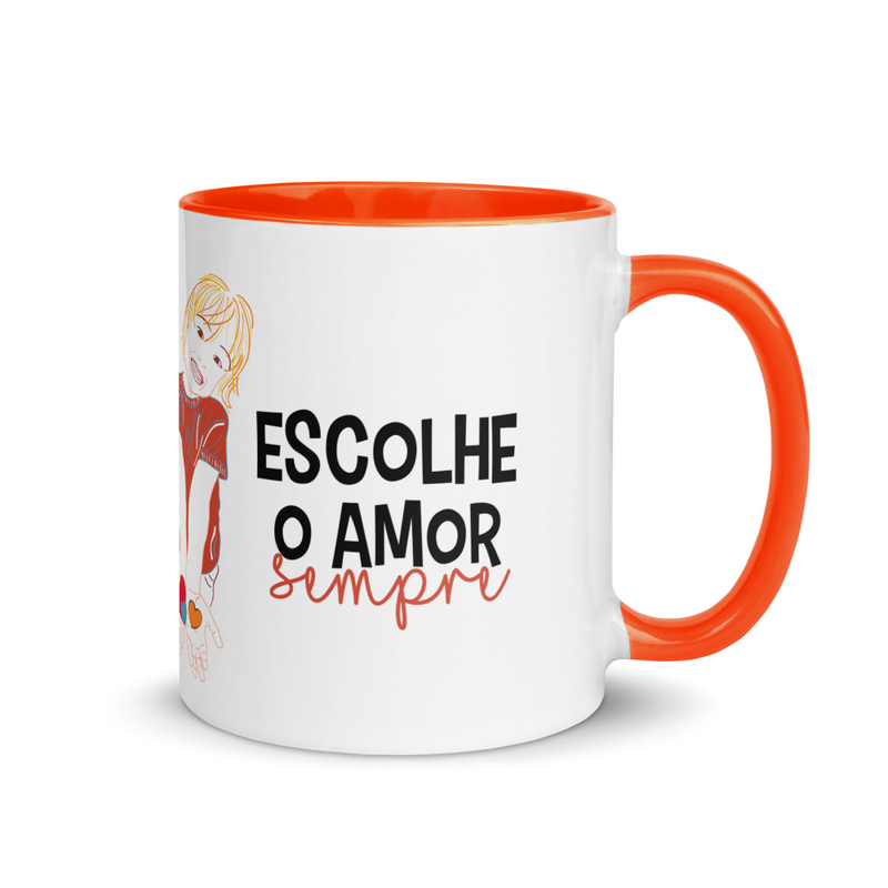Caneca Escolhe o Amor