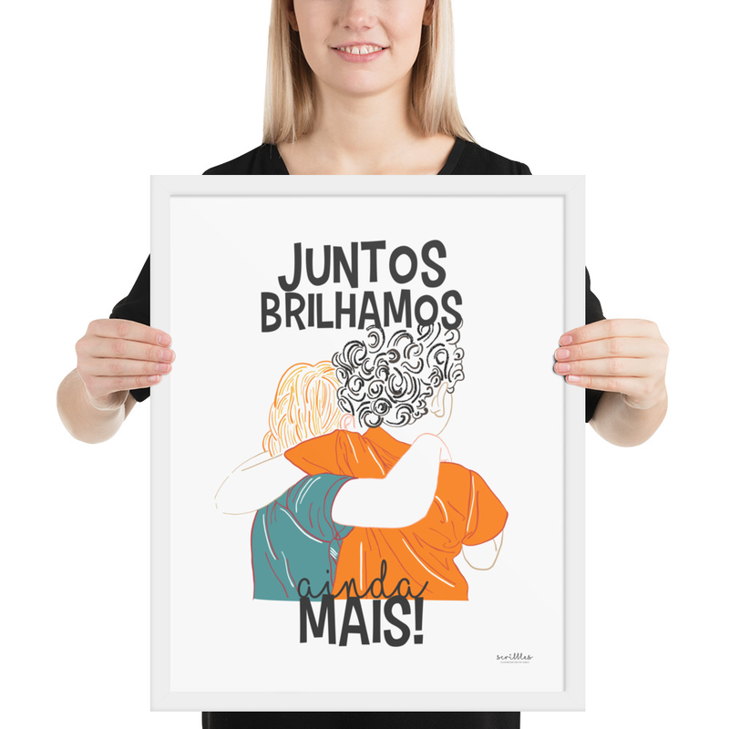 Juntos brilhamos ainda mais