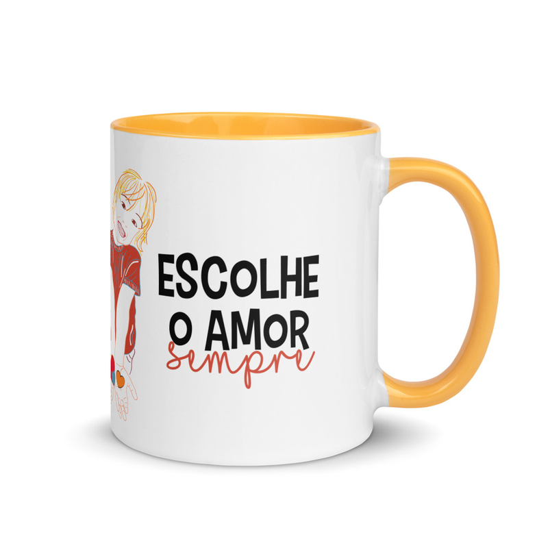 Caneca Escolhe o Amor