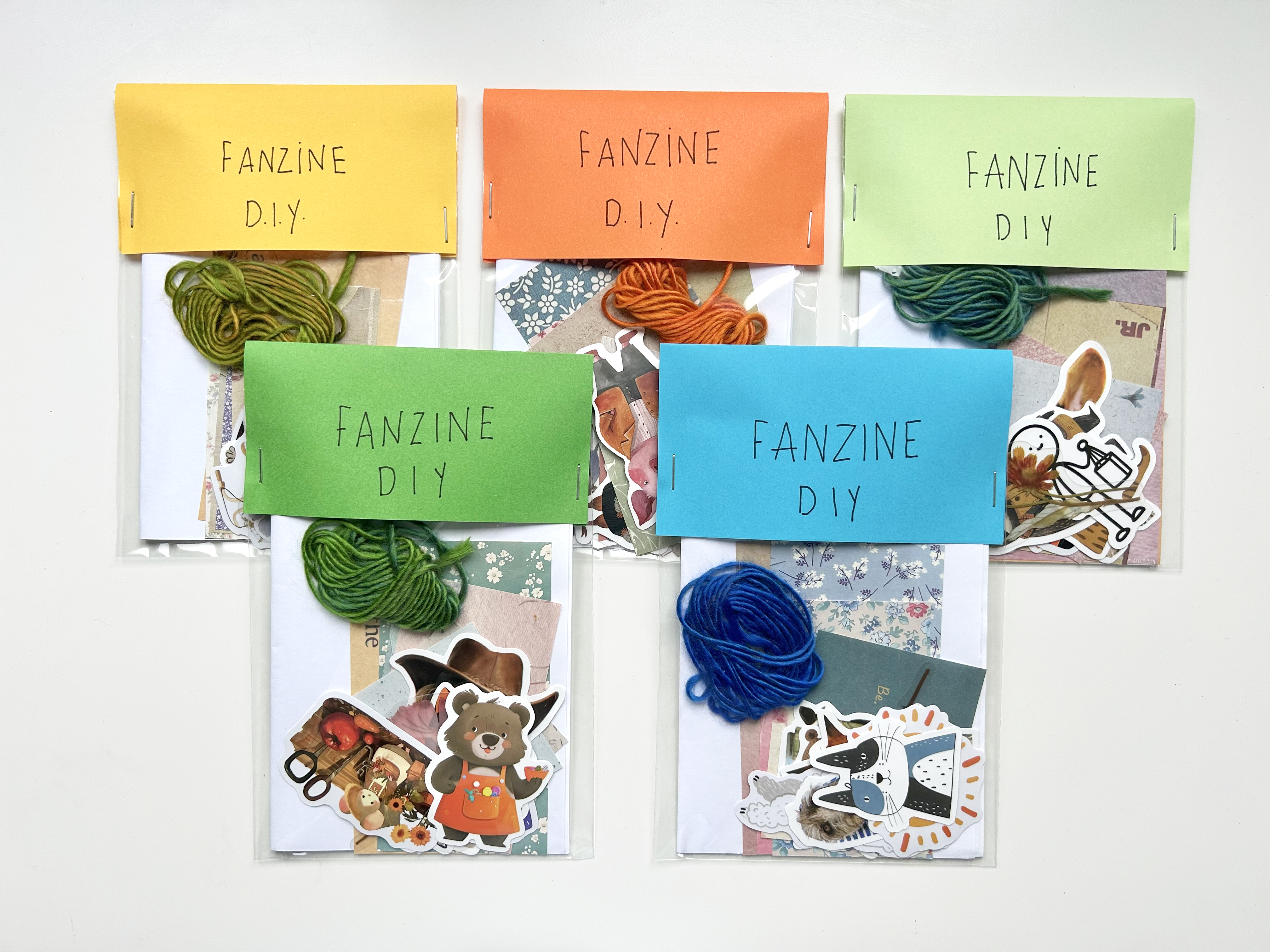 Kit Fanzine DIY (pack de 5 unidades)