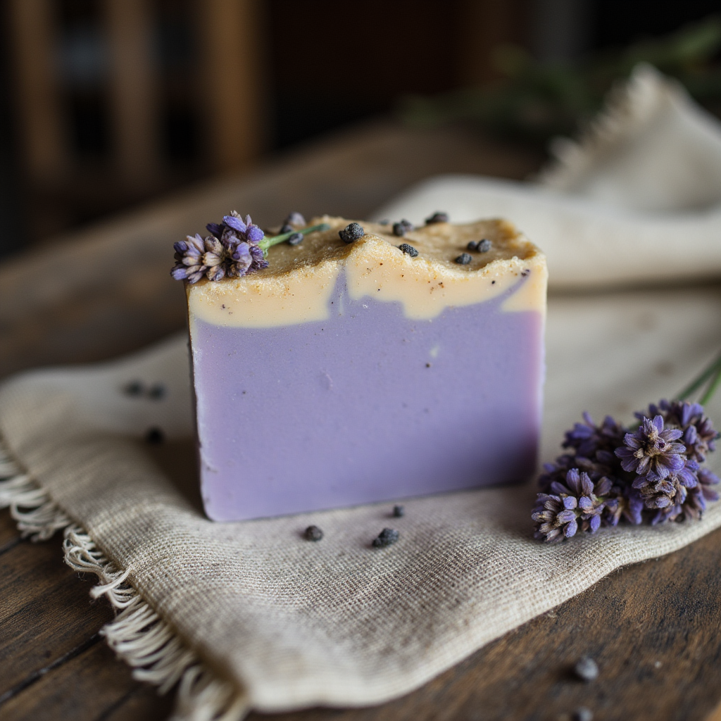 Imperial Garden Tallow Soap | Handcrafted Natural Soap | Traditional Tallow Soap | Lavender scented Soap | Historical Inspired Soap