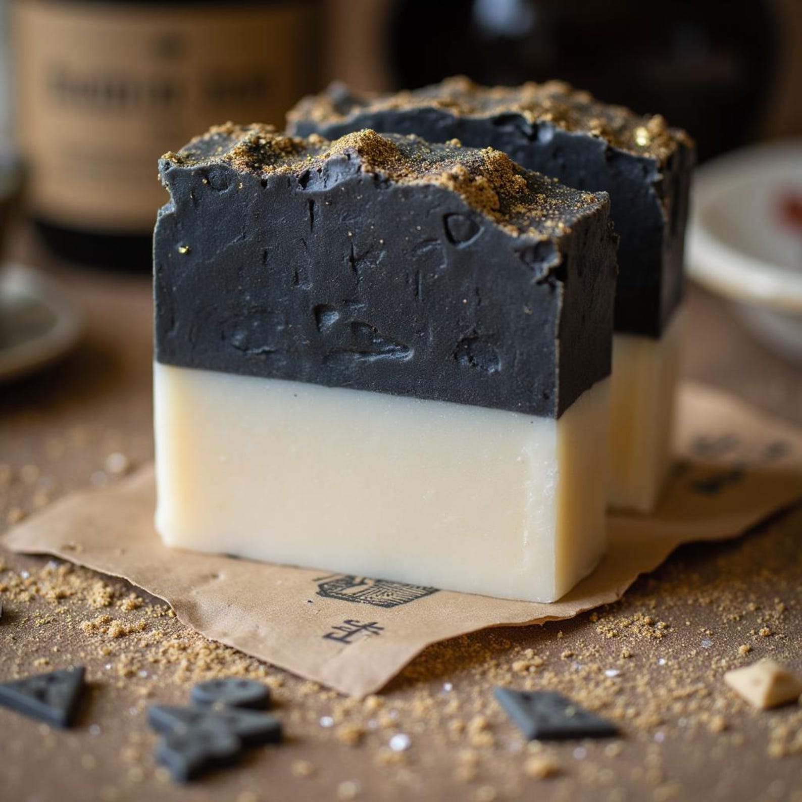 Nile Ritual Tallow Soap | Cleopatra Inspired Natural Soap | Handcrafted | Historical Bath Ritual