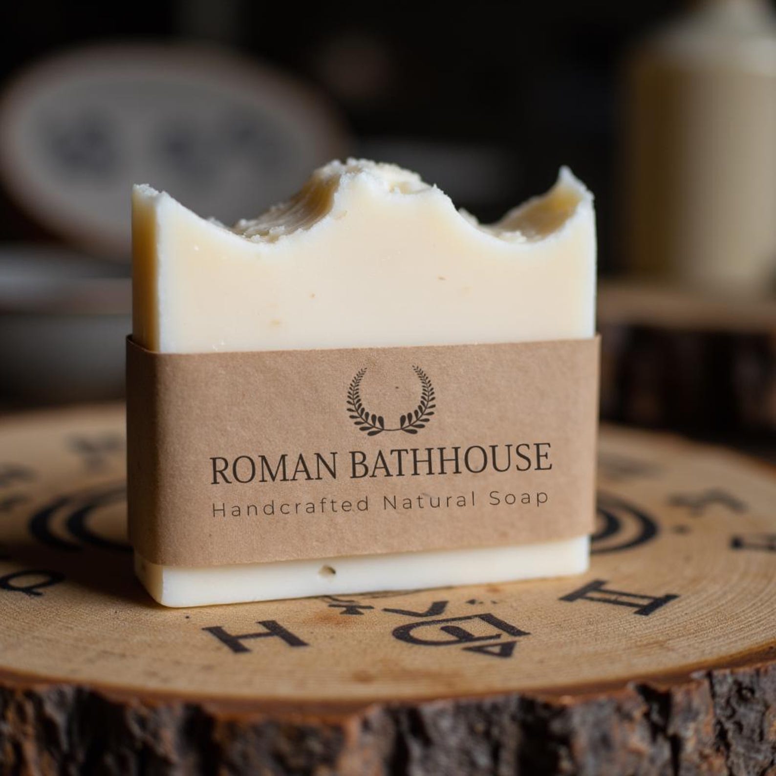 Roman Bathhouse| Handcrafted Natural Soap | Traditional Tallow Soap | Artisan Soap Bar| Historical Inspired Soap