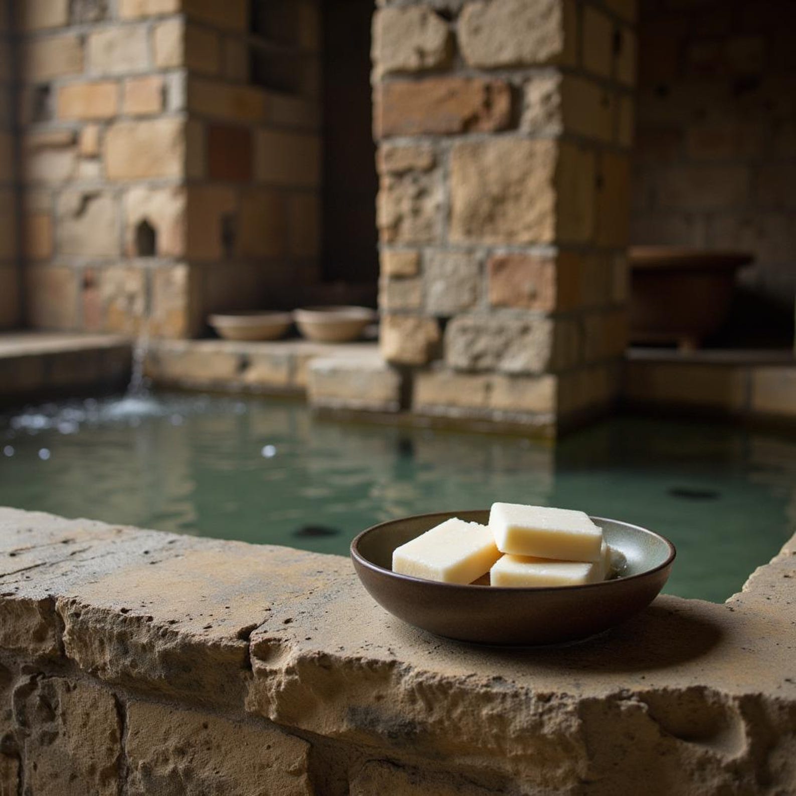 Roman Bathhouse| Handcrafted Natural Soap | Traditional Tallow Soap | Ambachtelijk gemaakte zeep | Historical Inspired Soap
