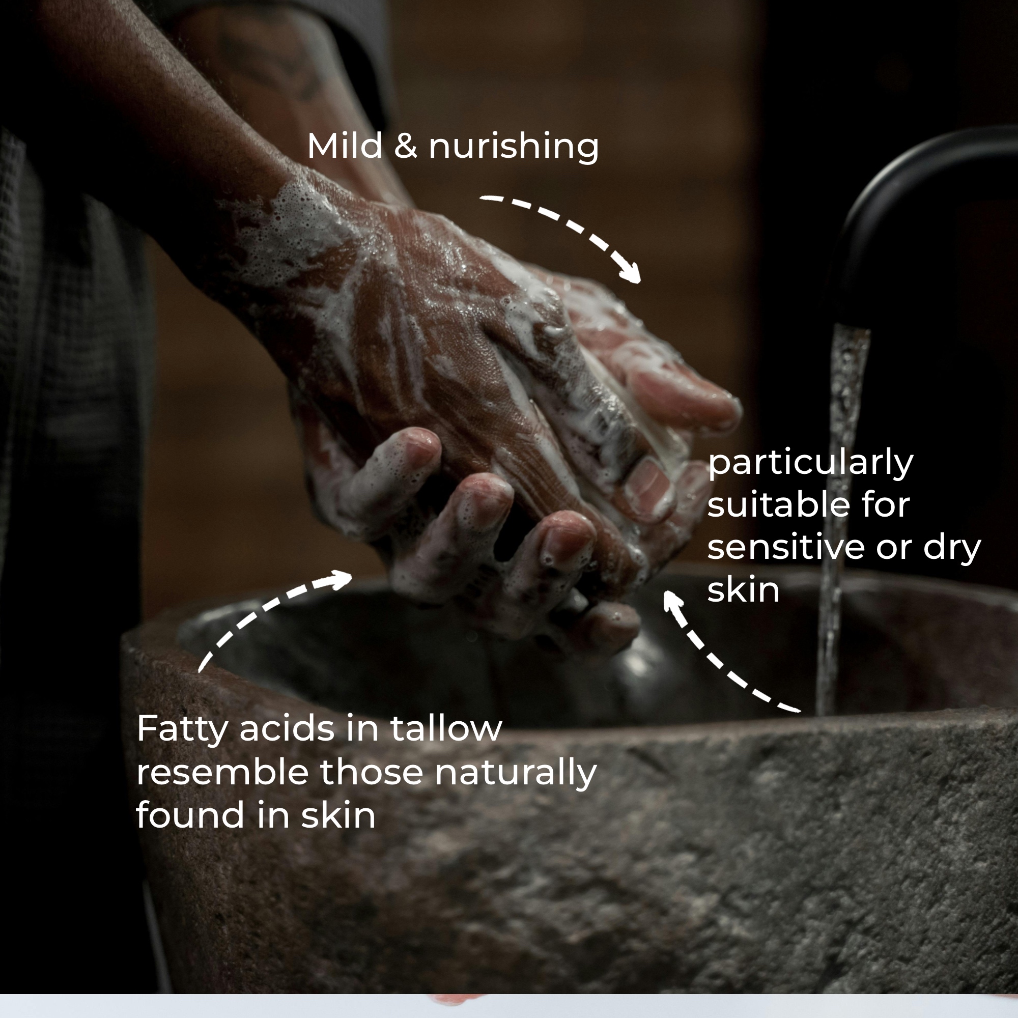 Handmade Tallow Cold Process Soap SAND