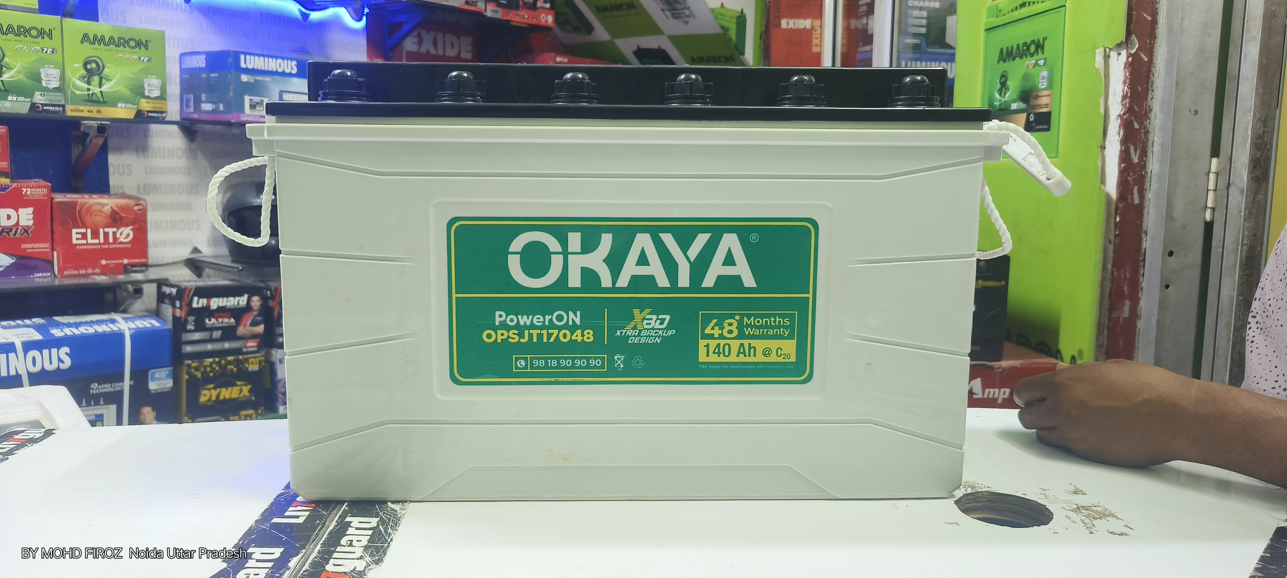 OKAYA PowerON Inverter Battery