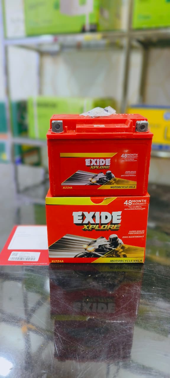 EXIDE XPLORE XLTZ4A BIKE BATTERY