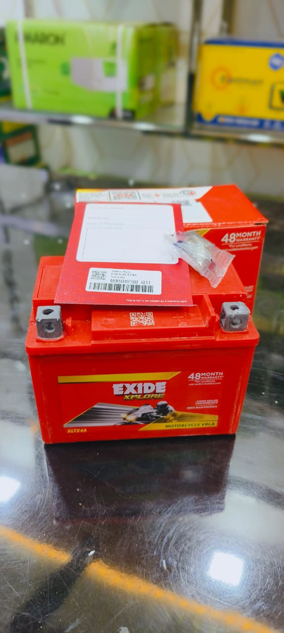 EXIDE XPLORE XLTZ4A BIKE BATTERY