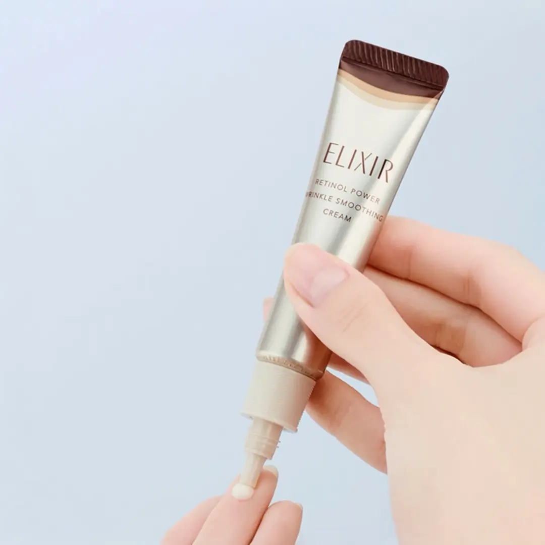 ELIXIR Retino Power Wrinkle Cream (15g/22g)- Japan’s Anti-Wrinkle Solution with Pure Retinol