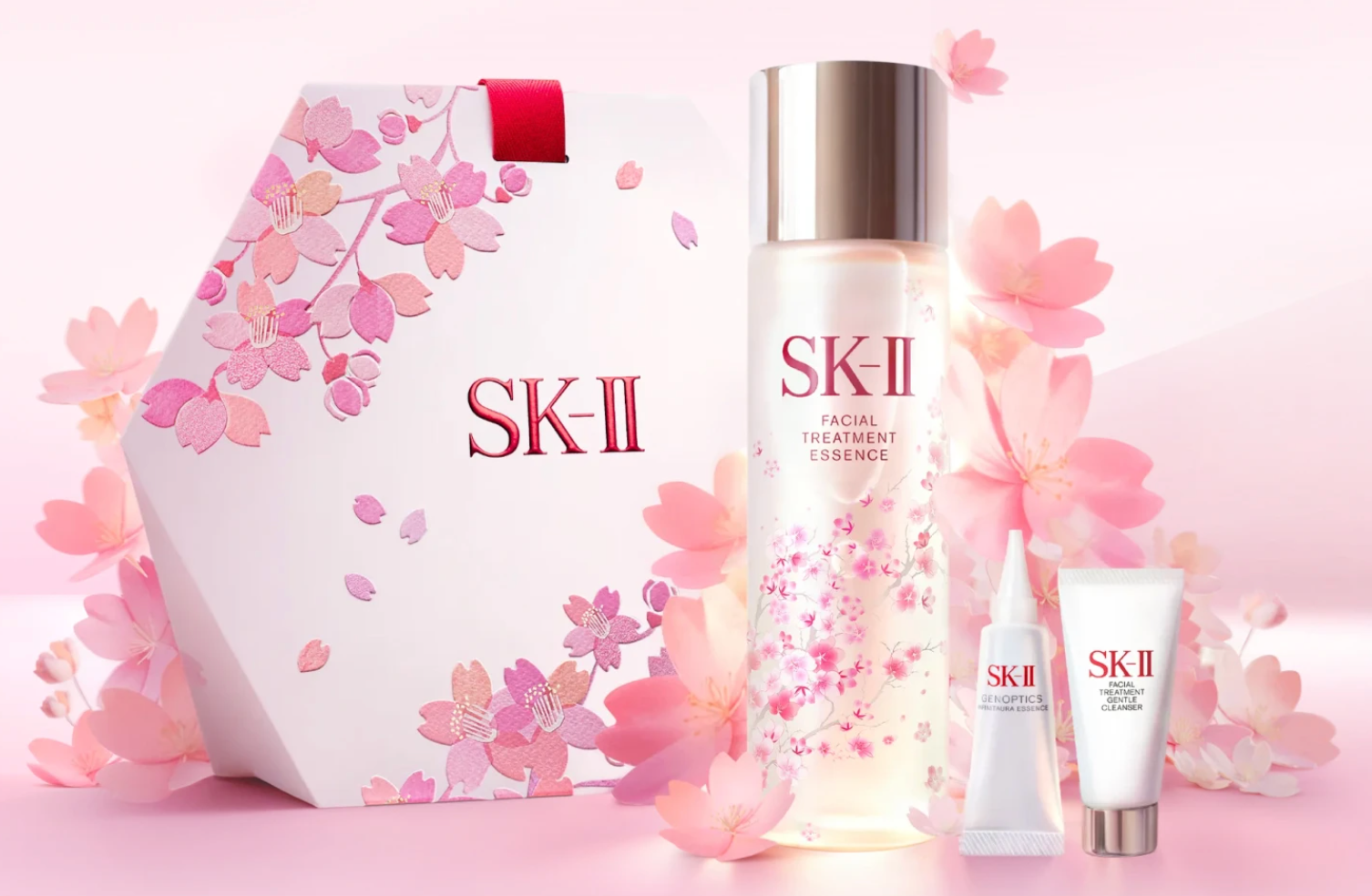 SK-II New Life Facial Treatment Essence  Sakura Limited Coffret (Release Date: February 6, 2026)