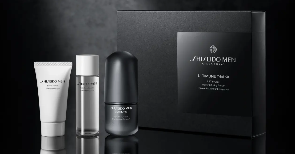 SHISEIDO MEN  Ultimune Trial Kit S (Limited Trial Set)