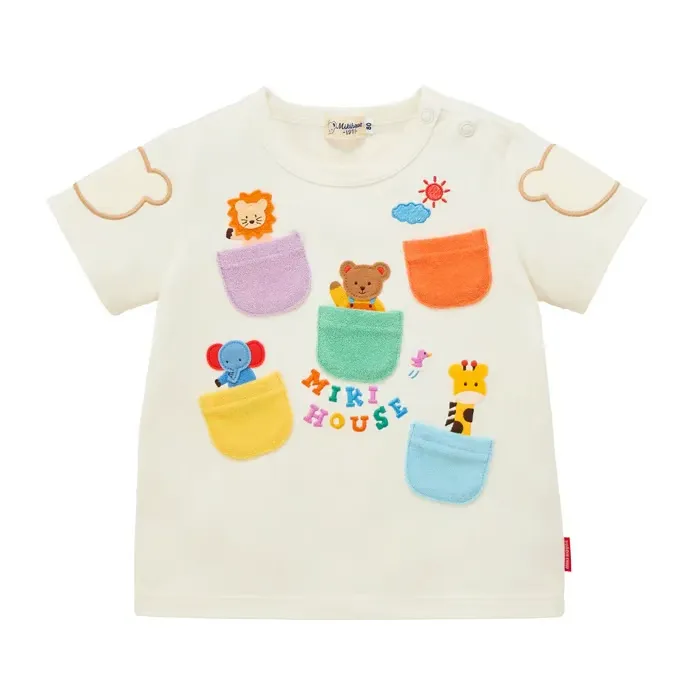 Classic Bear Collection: Peek-a-Boo Animal Pocket T-Shirt