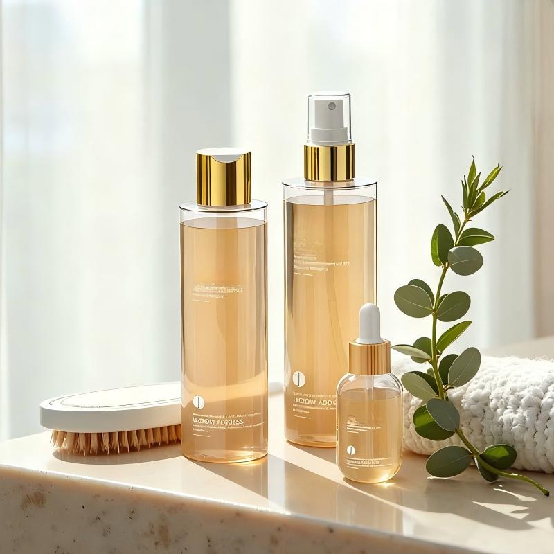 Customized PET Shampoo Hair care oil ,Drip irrigation bottle,Moisturizing spray bottle