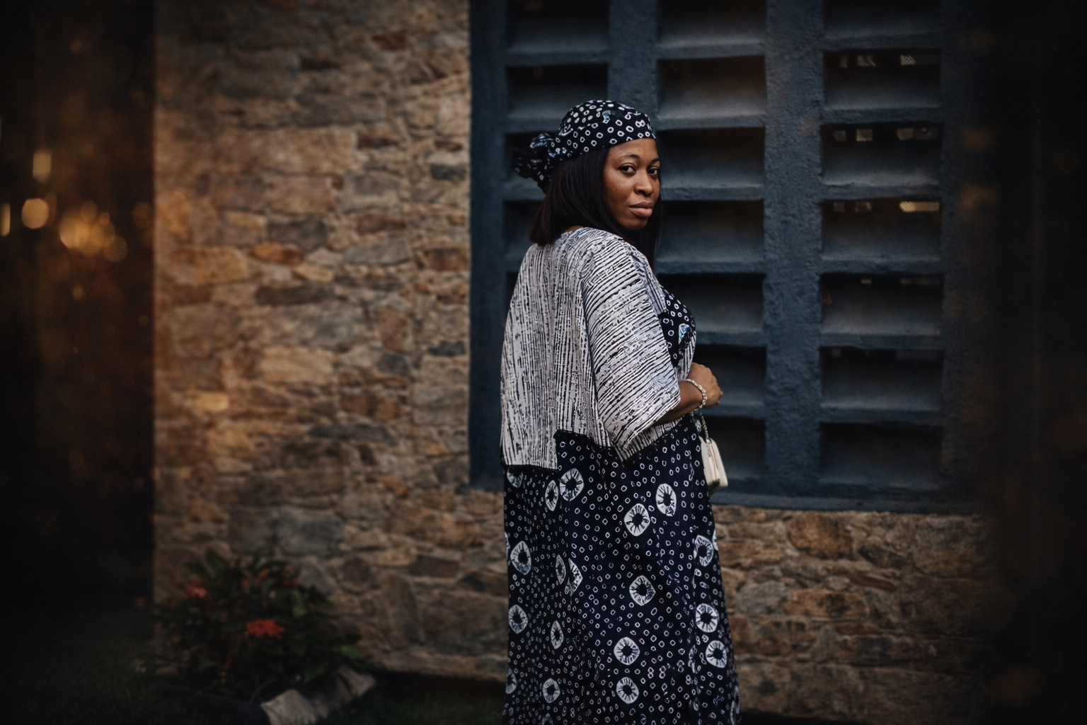 African Ankara Boubou Dress