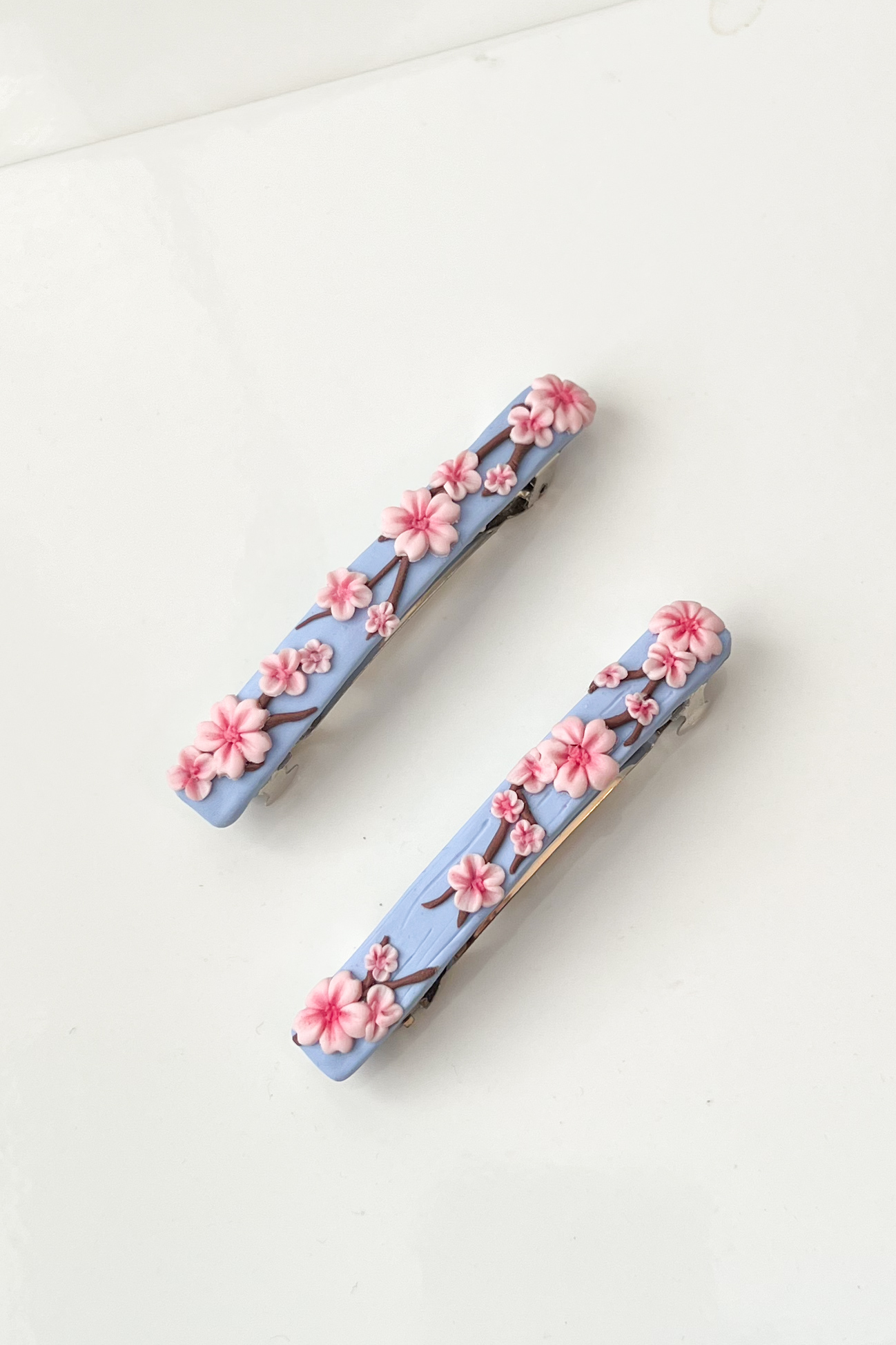 Sakura Sky Hair Barrette