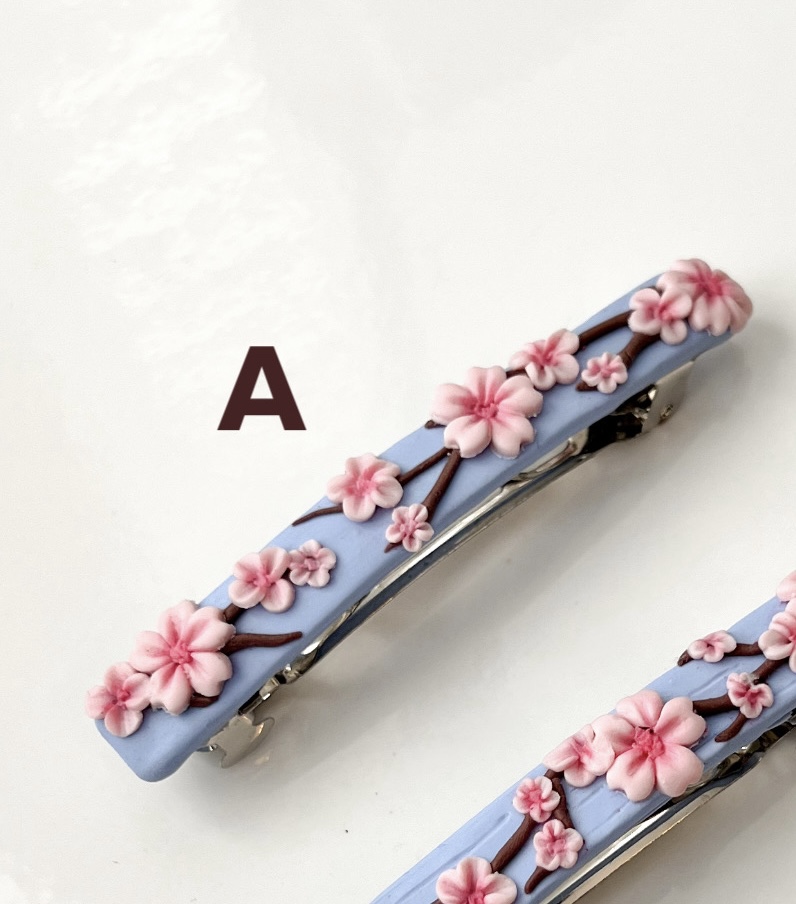 Sakura Sky Hair Barrette
