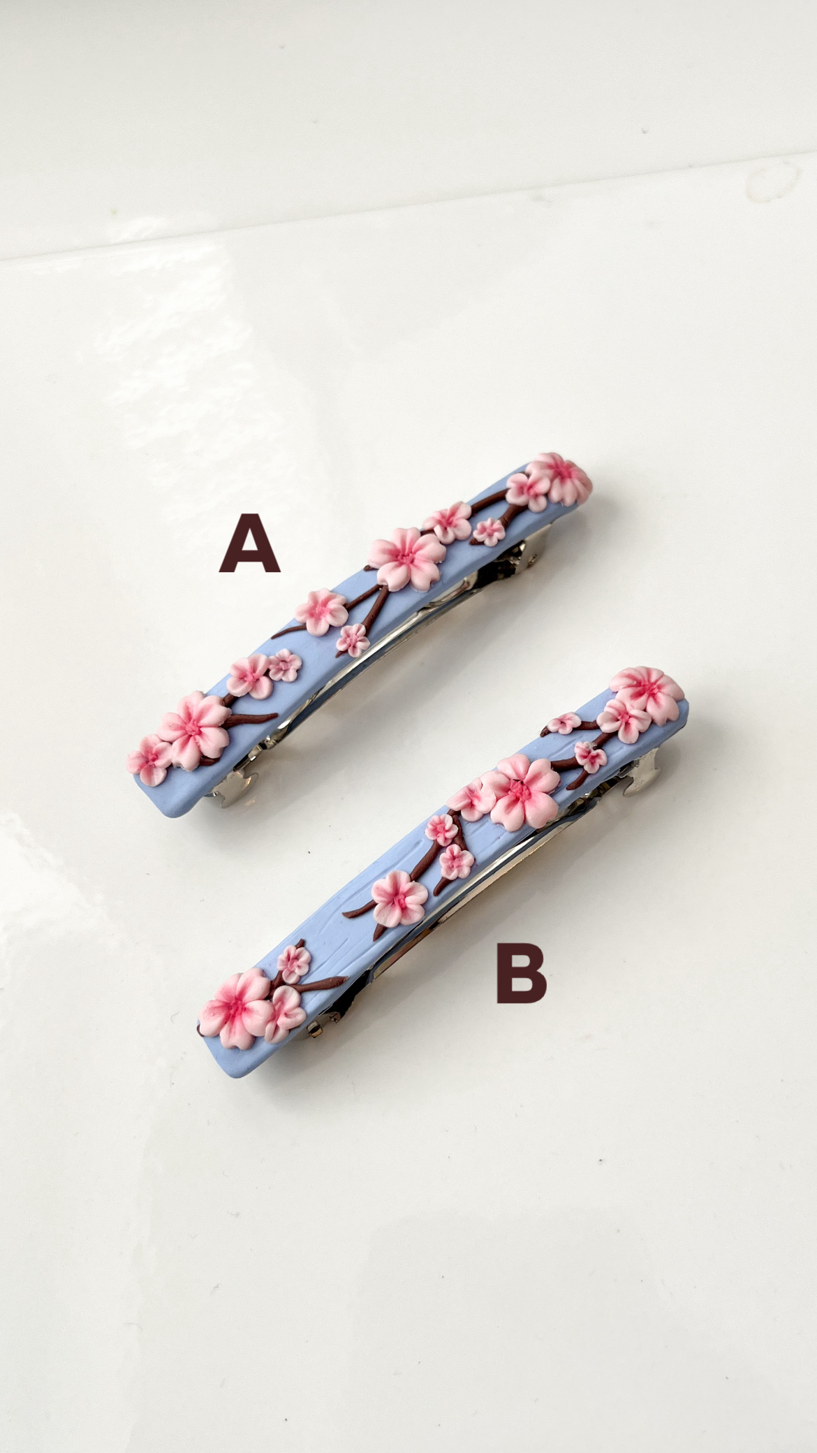 Sakura Sky Hair Barrette