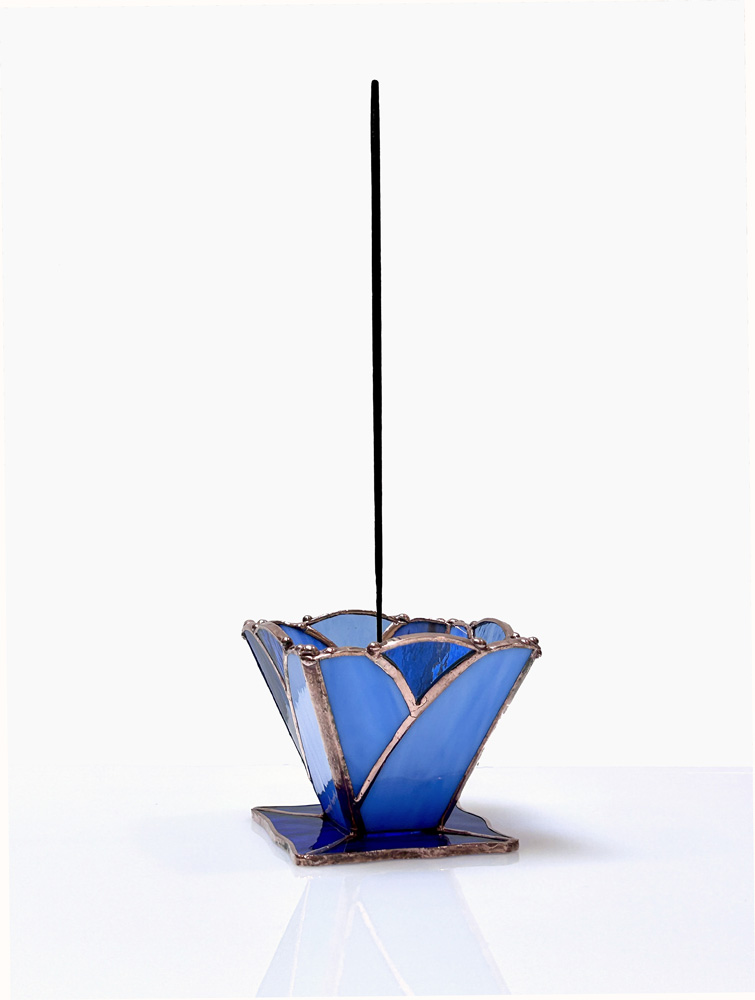 Stained Glass Incense Holder
