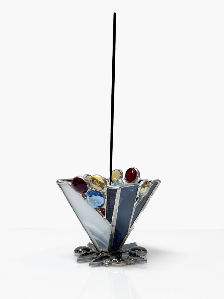 Stained Glass Incense Holder