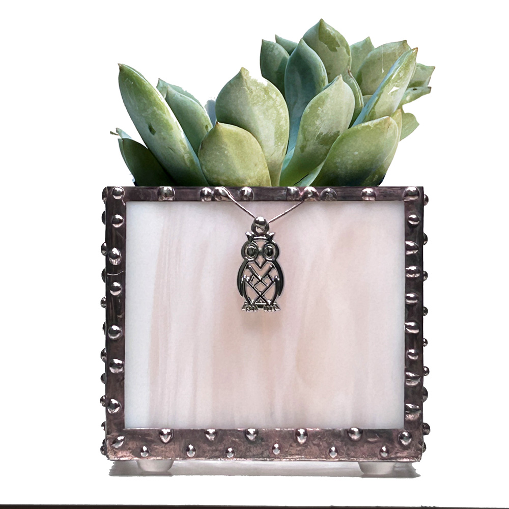 Stained Glass Succulent Planter Set