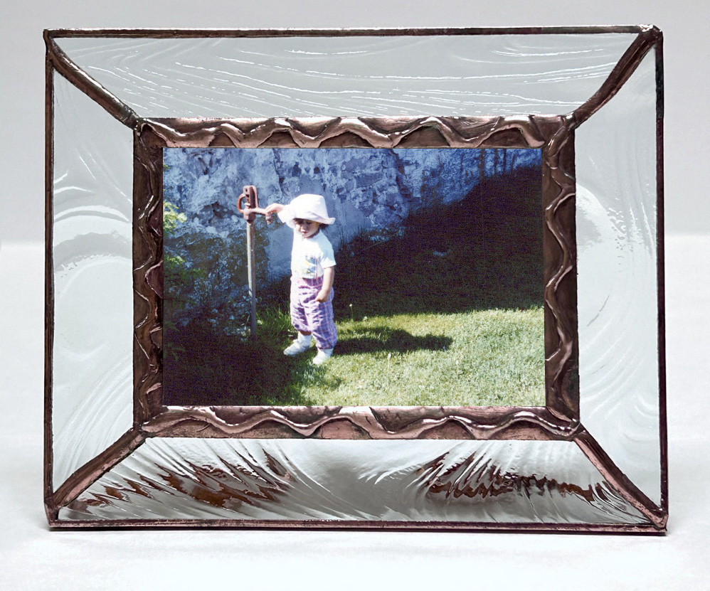 Decorative Glass Photo Frame