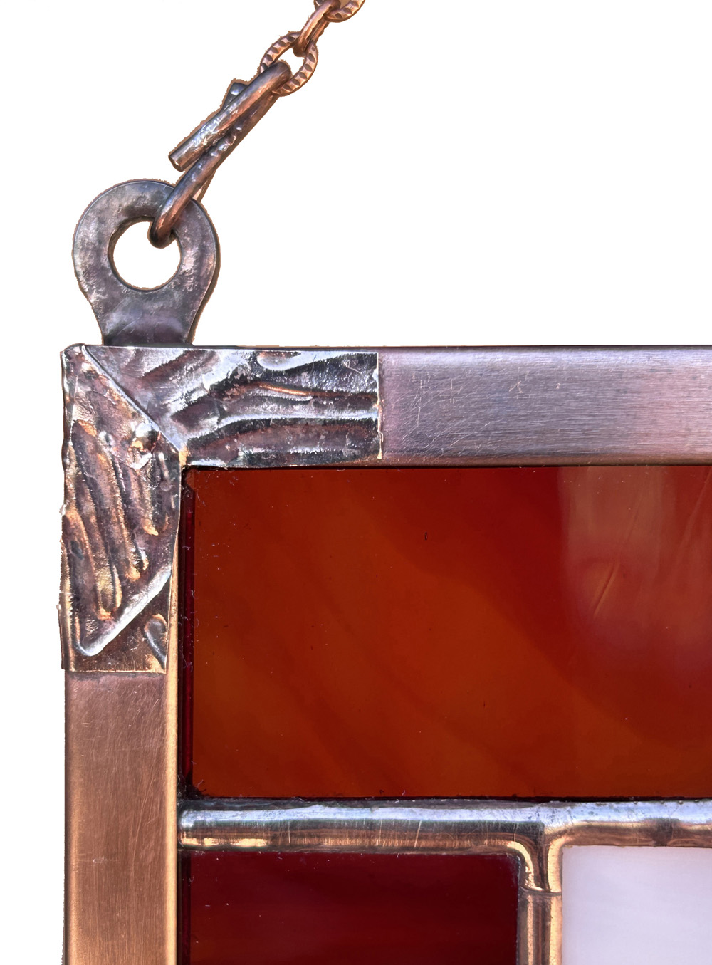 Stained Glass Landscape Panel