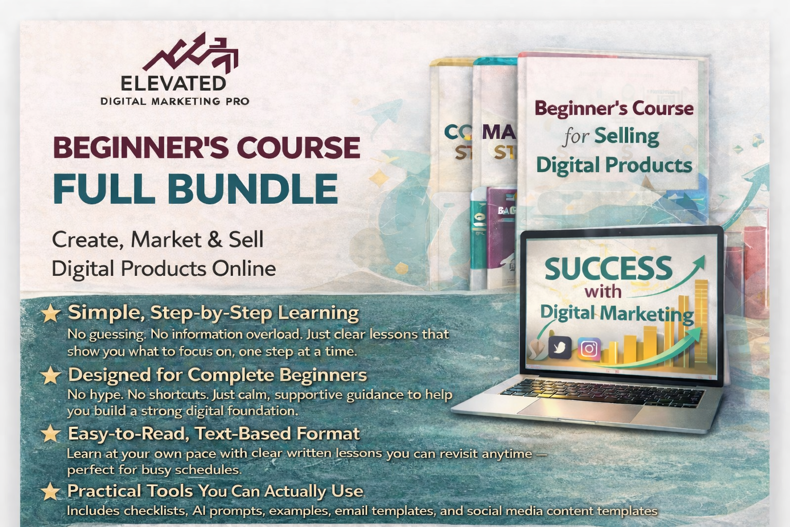 Beginner’s Course for Selling Digital Products