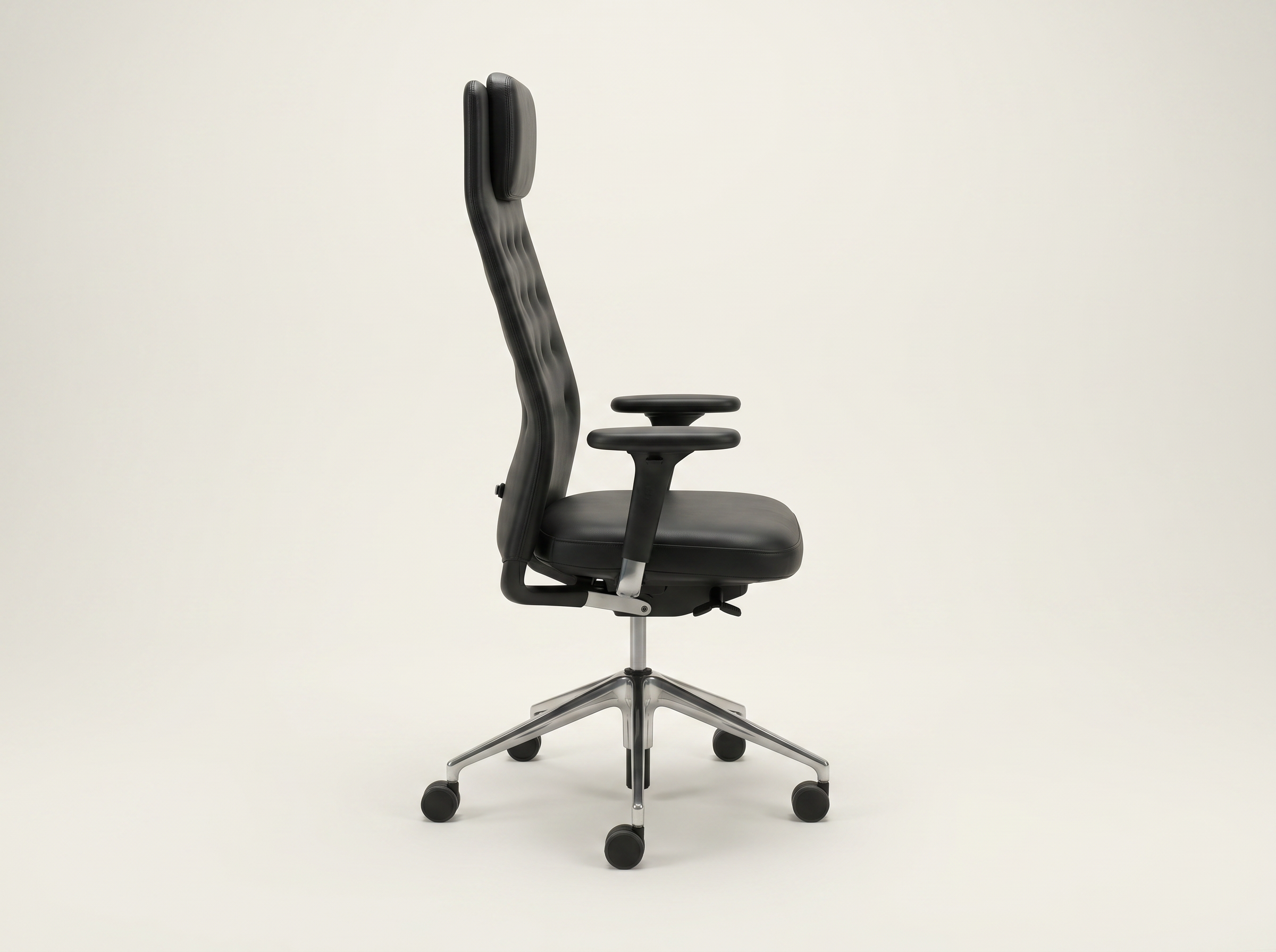 Vitra ID Trim L Bürodrehstuhl Leder