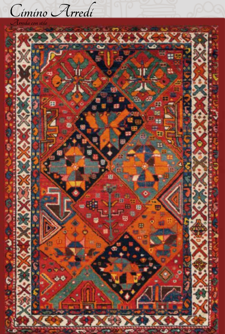 Tappeto Emozioni D’Oriente Bakhtiari Arancio